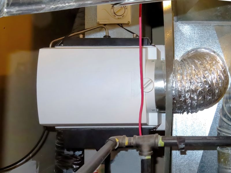 Humidifer Installation detail