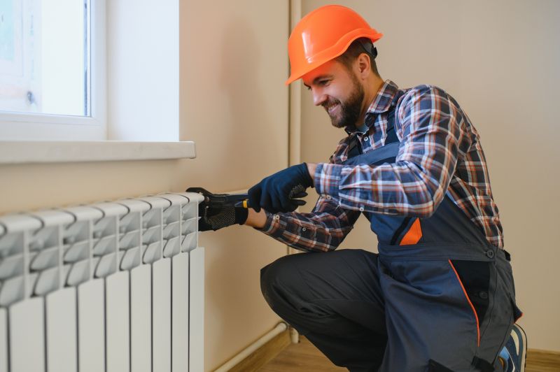 Radiator Heating Installation detail