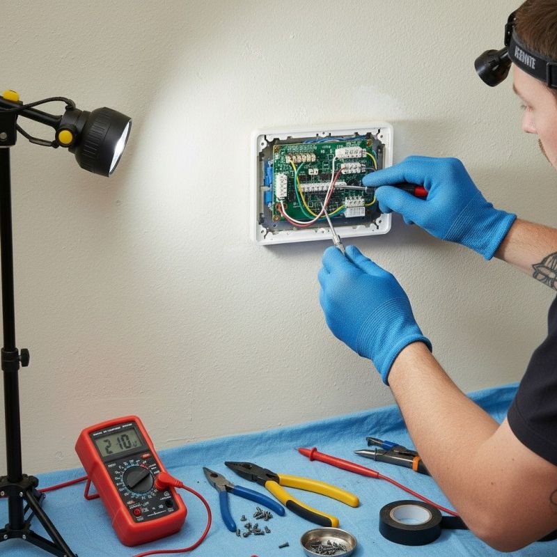 Residential Thermostat Repair detail